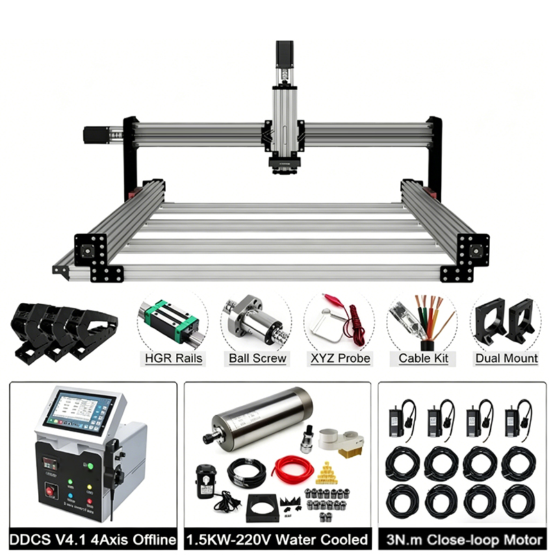 Ddcs V4.1 4 Axis Cnc Offline Controller - Система автономного управления DDCS V4.1 для