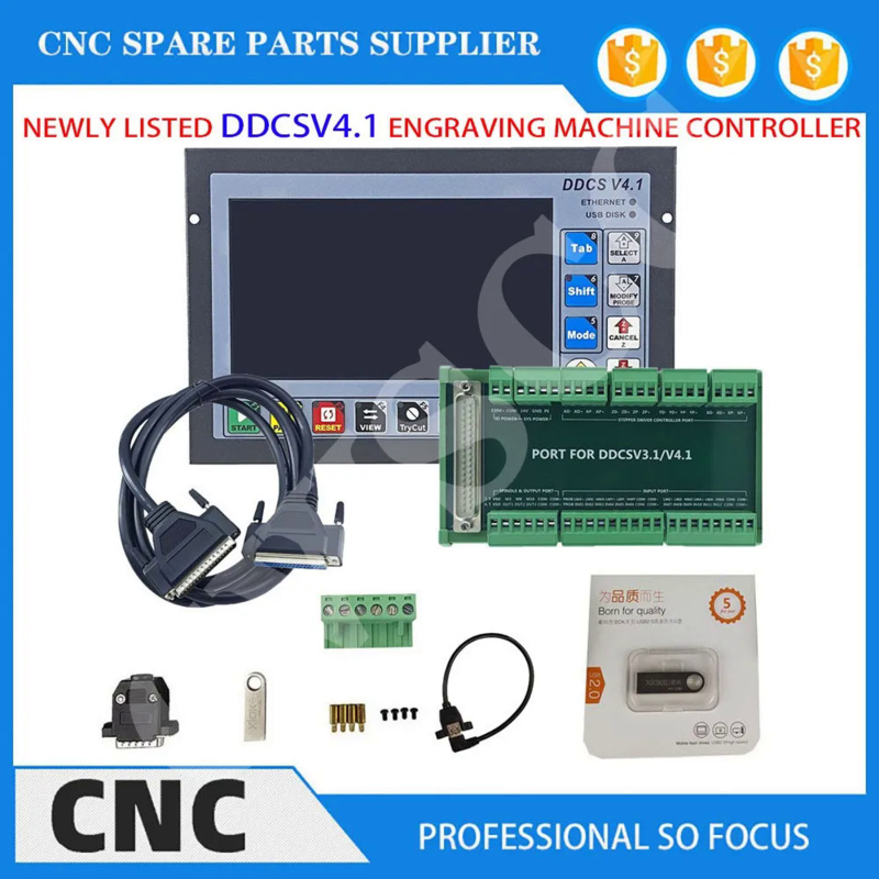 Ddcs V4.1 4 Axis Cnc Offline Controller - Новейший контроллер движения ЧПУ DDCSV3.1 (обновление