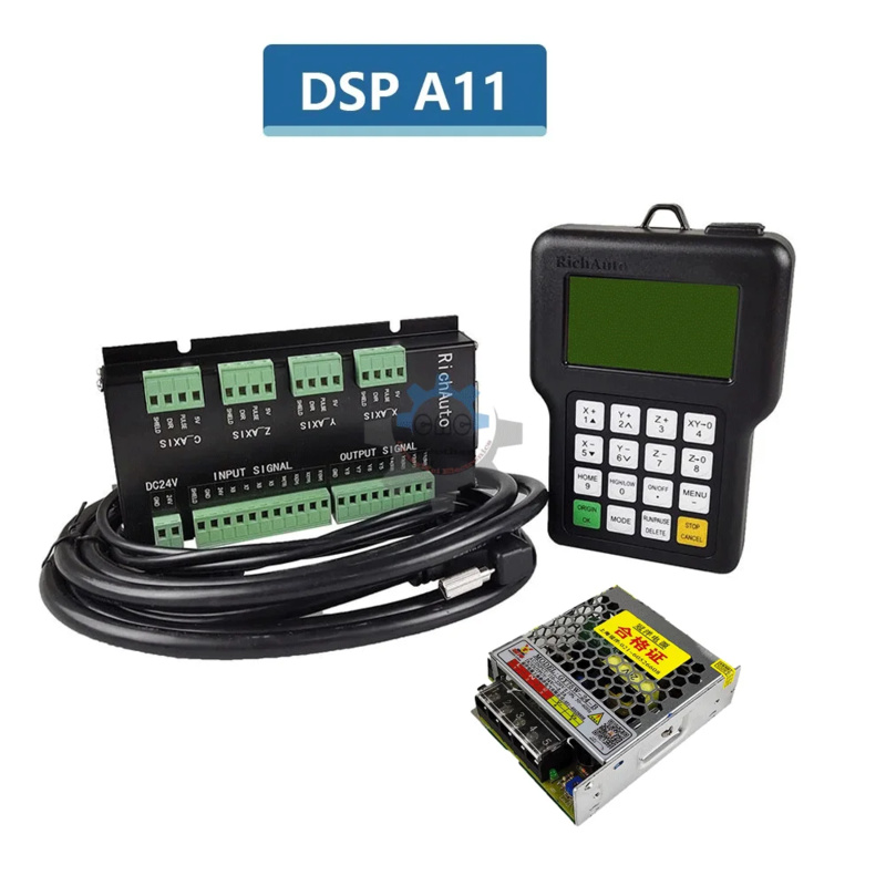 Richauto A11 Dsp Controller 3 Axis - Бесплатная доставка RichAuto DSP A11E английская
