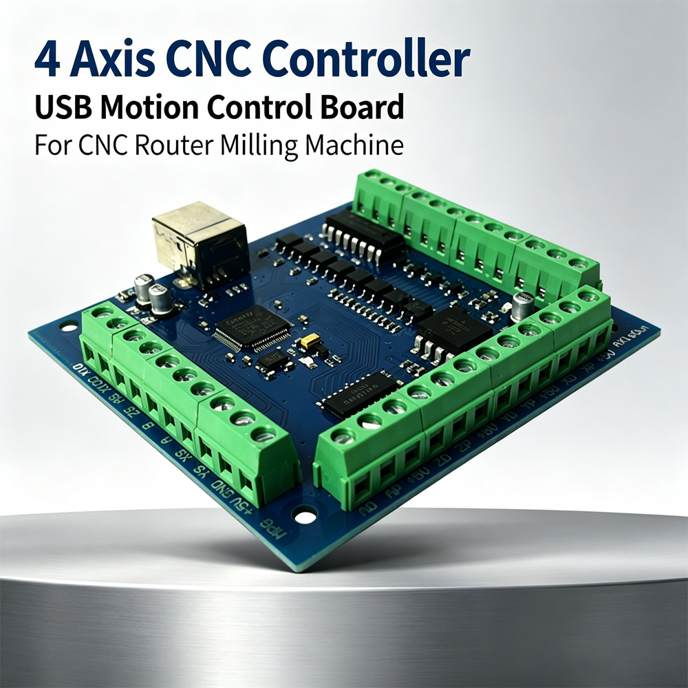 Mach3 Usb Cnc Controller 4 Axis 100Khz - Контроллер движения CNC MACH3, 4-осевая плата