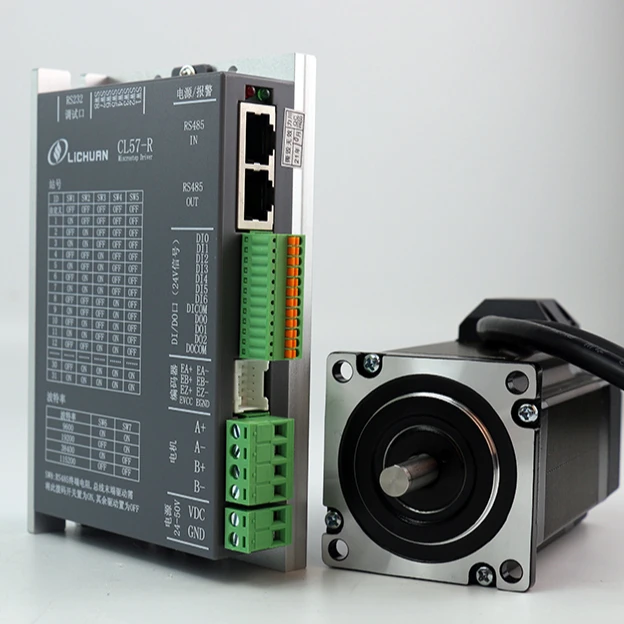 Nema 23 Closed Loop Stepper Motor Driver Kit - Шаговый двигатель LICHUAN RS485 Nema 23,