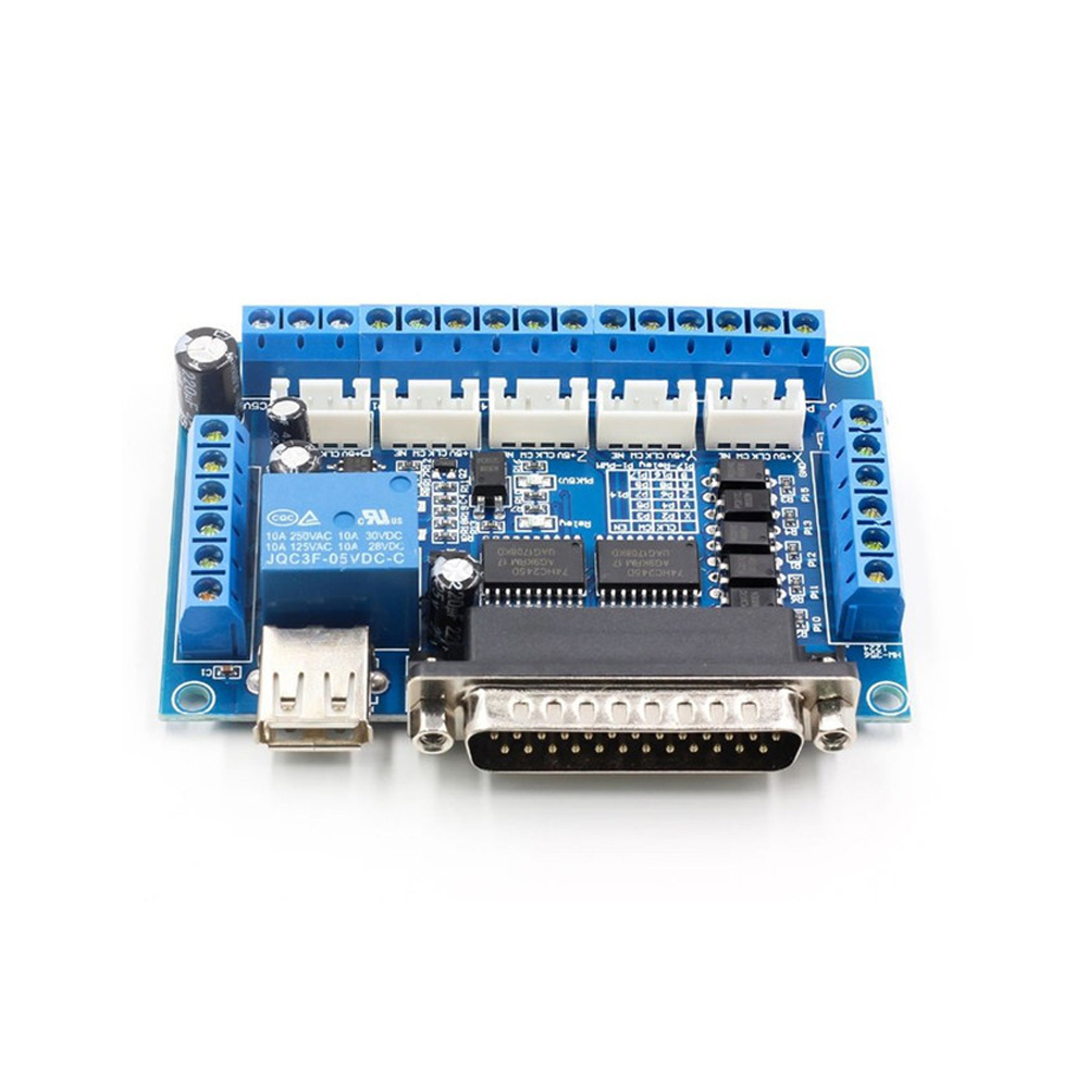 5 Axis Cnc Breakout Board Interface Mach3 - 5-осевой адаптер интерфейса с ЧПУ, коммутационная
