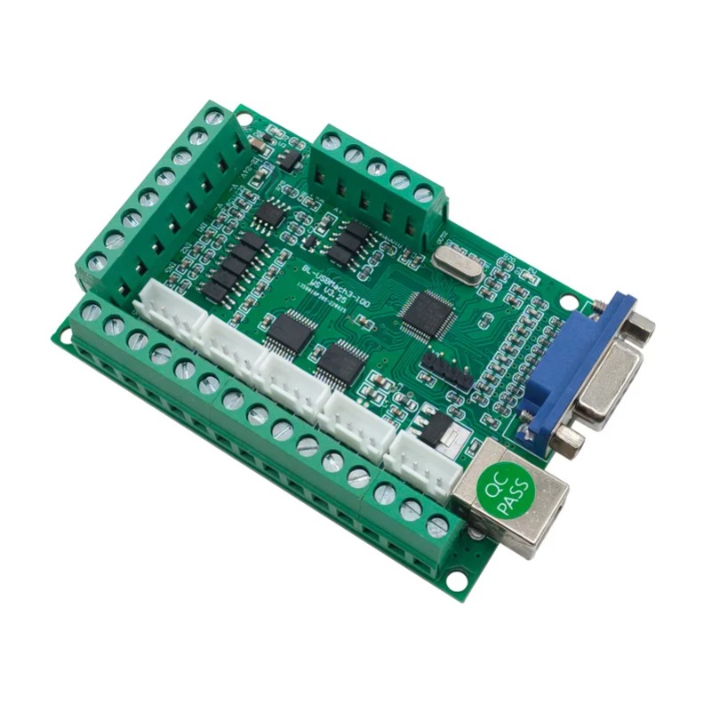5 Axis Cnc Breakout Board Interface Mach3 - 1 шт. плата драйвера, плата-адаптер, интерфейсный
