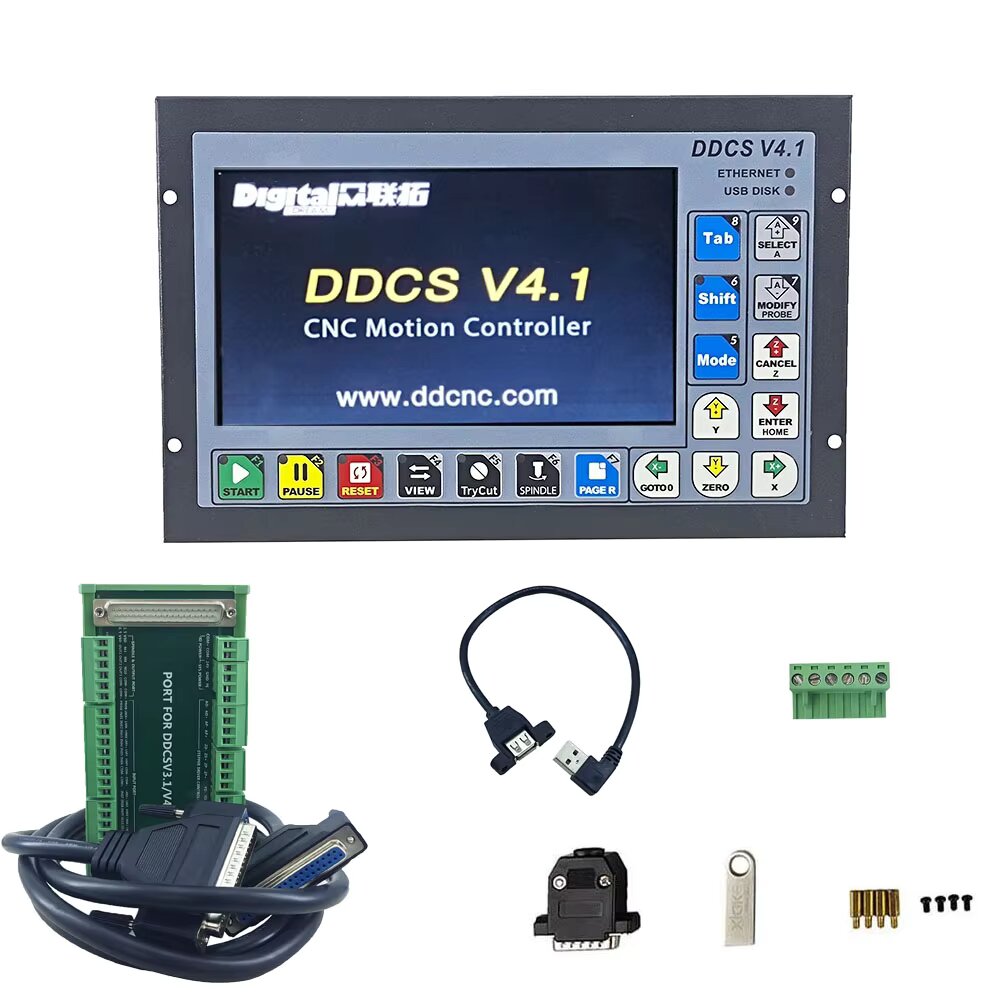 Ddcs V4.1 4 Axis Cnc Offline Controller - Автономный контроллер движения DDCS V4.1, поддержка