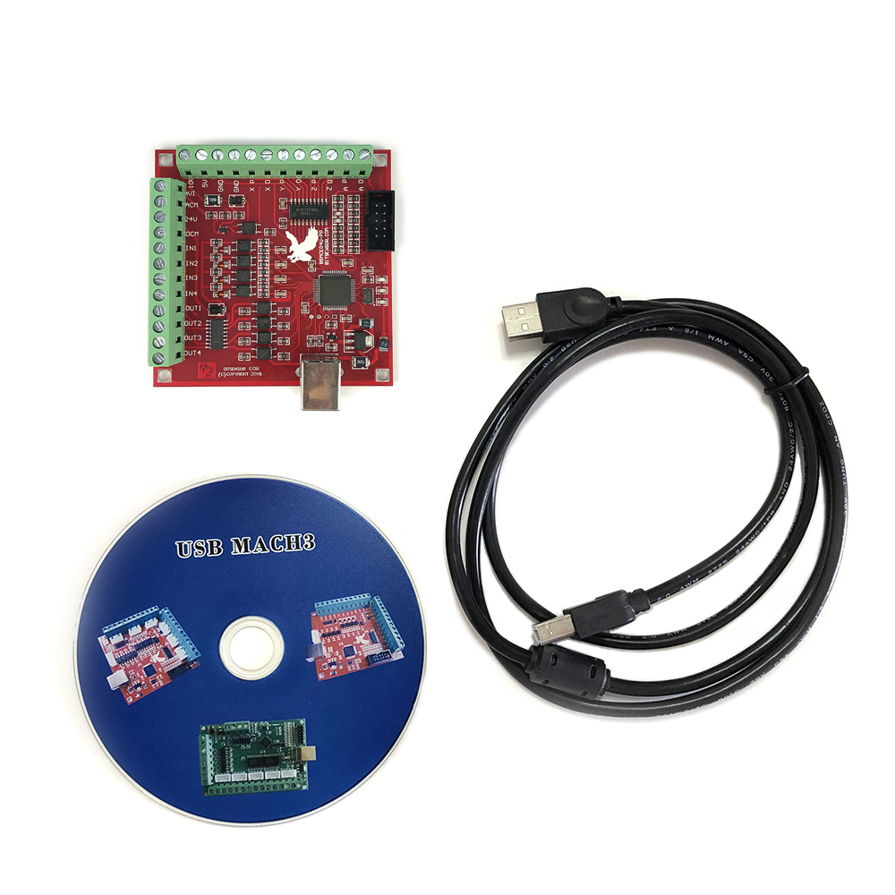 Mach3 Usb Cnc Controller 4 Axis 100Khz - Коммутационная плата USB MACH3 100 кГц