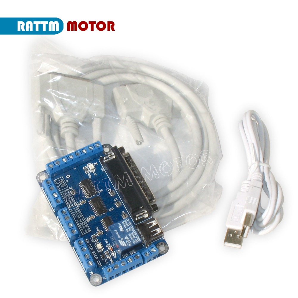 5 Axis Cnc Breakout Board Interface Mach3 - Плата управления ЧПУ 5-осевой системой V5