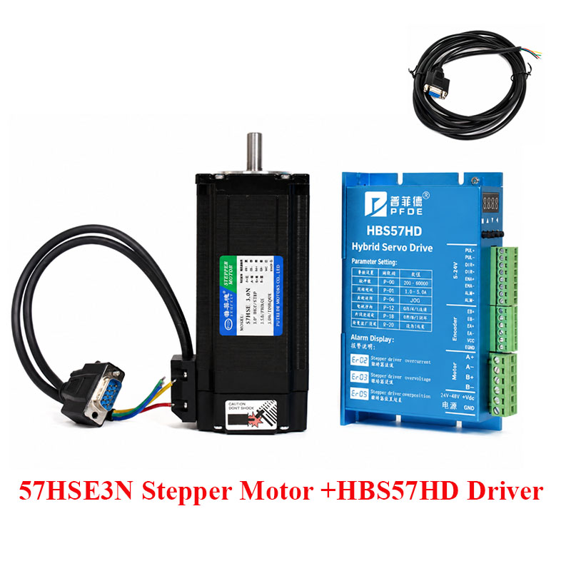 Nema 23 Closed Loop Stepper Motor Driver Kit - Шаговый двигатель с замкнутым контуром Nema23