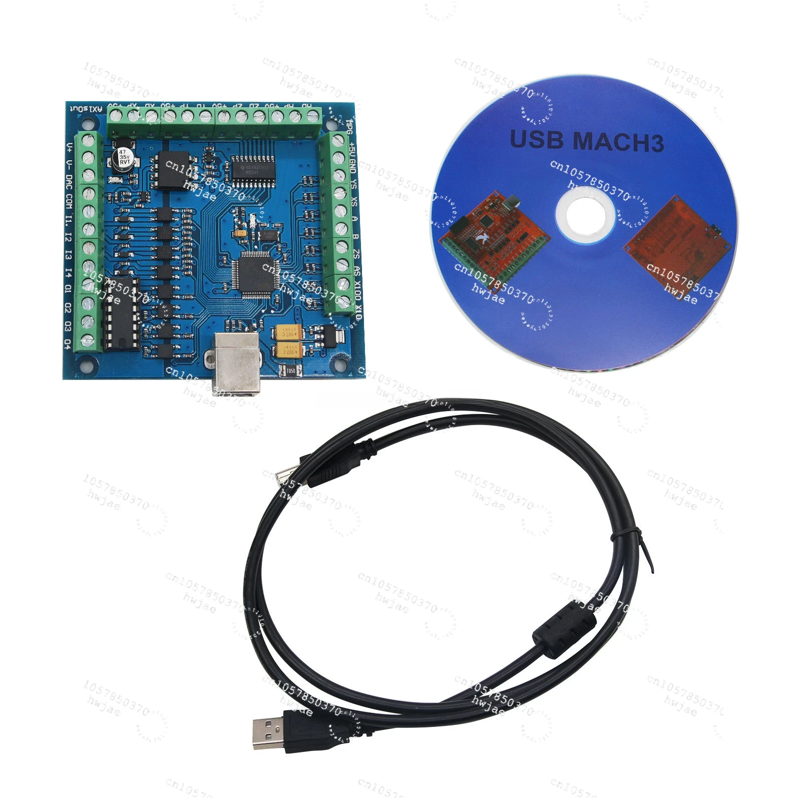 Mach3 Usb Cnc Controller 4 Axis 100Khz - Контроллер ЧПУ MACH3 4-осевой USB для