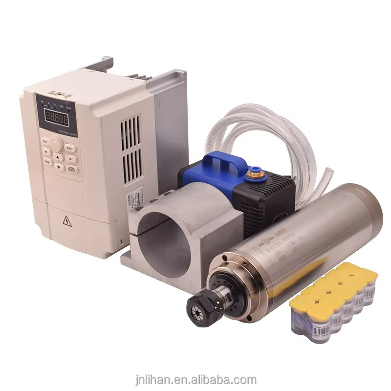 2.2Kw Water Cooled Spindle Kit Vfd - 2,2 кВт 220 В с водяным