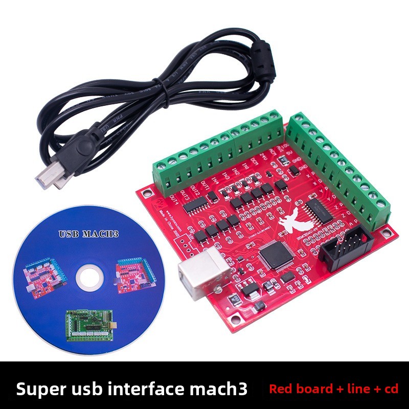 Mach3 Usb Cnc Controller 4 Axis 100Khz - Коммутационная плата с ЧПУ USB MACH3