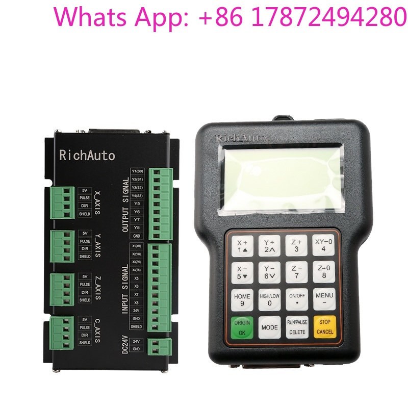 Richauto A11 Dsp Controller 3 Axis - Фрезерный станок с ЧПУ, 3-осевое управление,