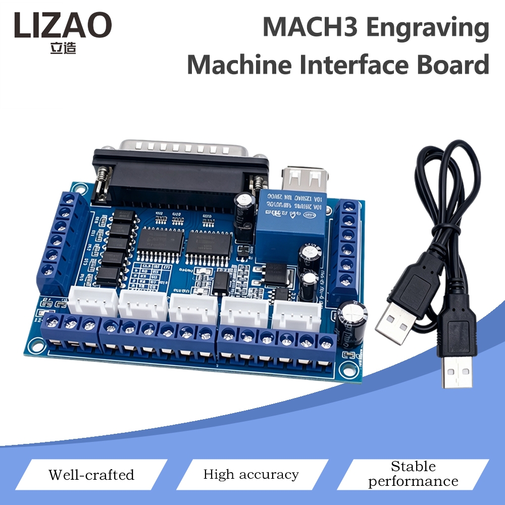 5 Axis Cnc Breakout Board Interface Mach3 - Плата управления MACH3 CNC с интерфейсом