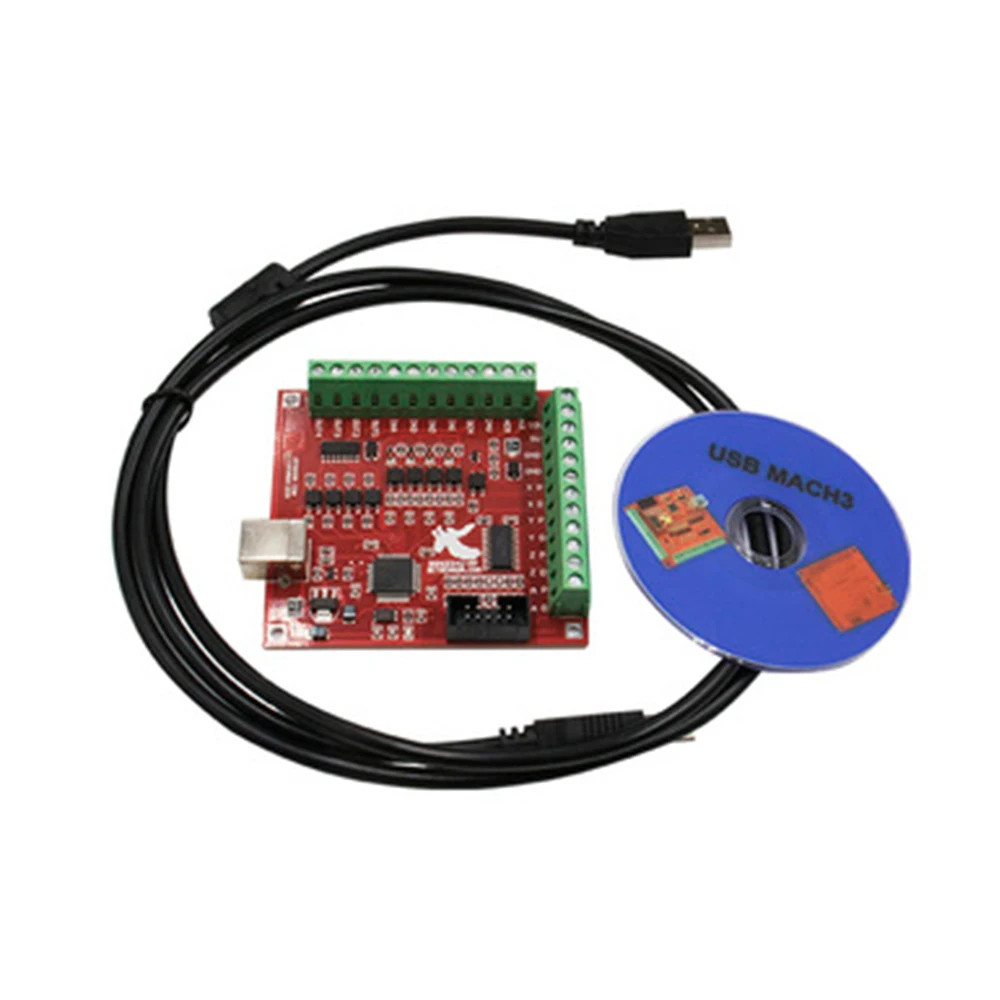Mach3 Usb Cnc Controller 4 Axis 100Khz - 3 шт./компл., 1 шт., коммутационная плата