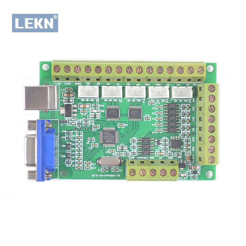 5 Axis Cnc Breakout Board Interface Mach3 - MACH3 breakout board,USB порт, 100 кГц
