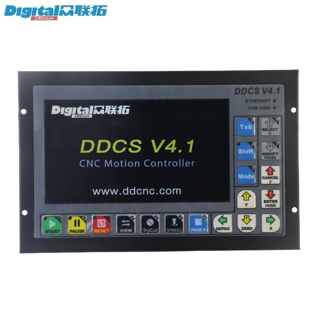 Цифровая система управления ЧП – обзор и цена Ddcs V4.1 4 Axis Cnc Offline Controller