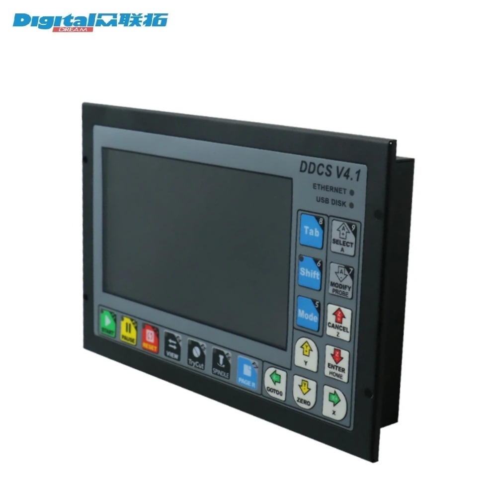 Цифровая система управления ЧП – обзор и цена Ddcs V4.1 4 Axis Cnc Offline Controller