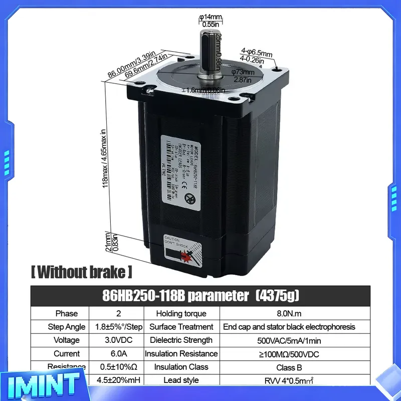 Комплект 4-осевых шаговых двиг – обзор и цена Hybrid Servo Driver Nema 34 8.5Nm