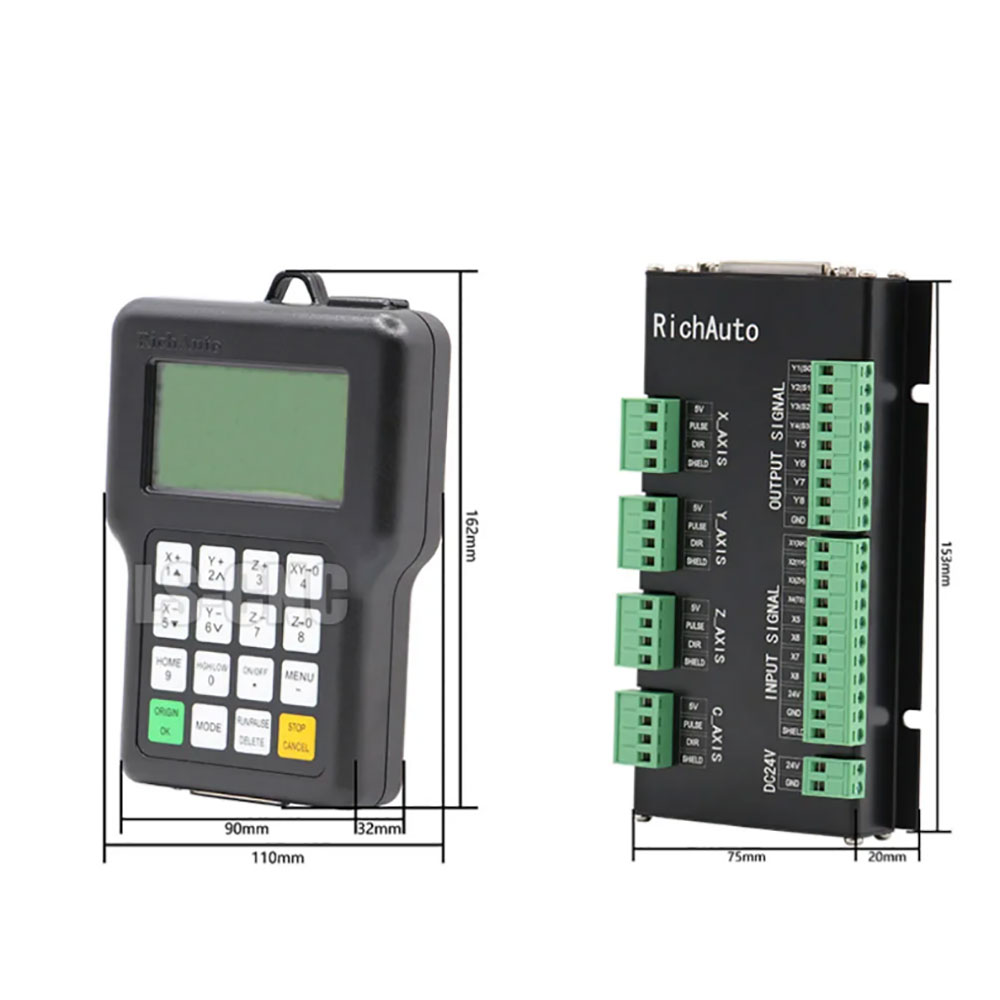 Richauto A11 3-осевой Dsp грав – обзор и цена Richauto A11 Dsp Controller 3 Axis