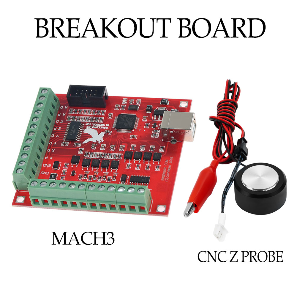 Usongshine CNC Z-ось сенсорный – обзор и цена Mach3 Usb Cnc Controller 4 Axis 100Khz