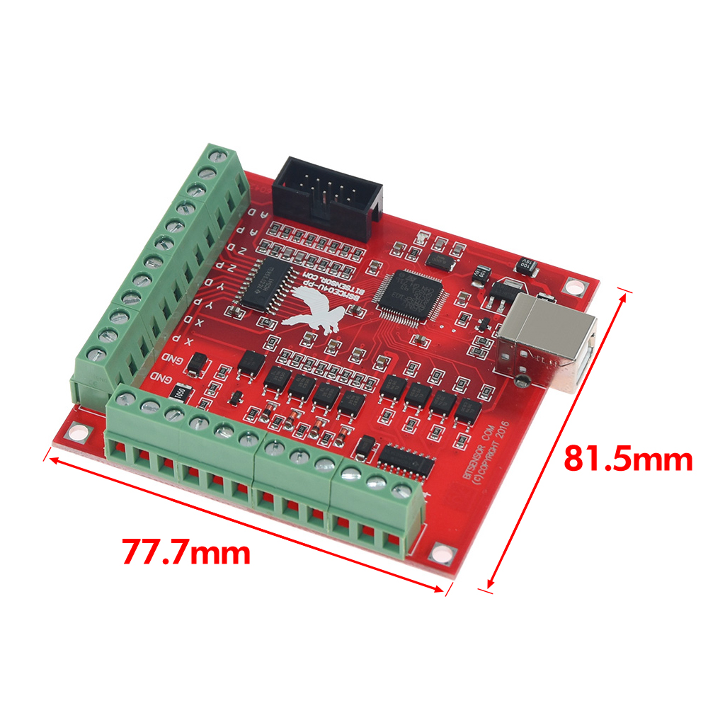 Usongshine CNC Z-ось сенсорный – обзор и цена Mach3 Usb Cnc Controller 4 Axis 100Khz