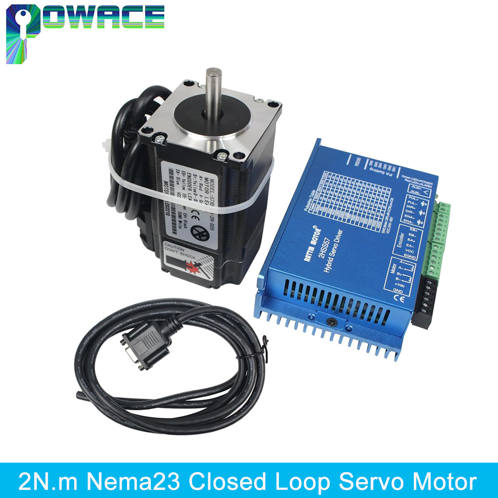 【ЕС】 2 Нм Nema23 Сервопривод с – обзор и цена Nema 23 Closed Loop Stepper Motor Driver Kit