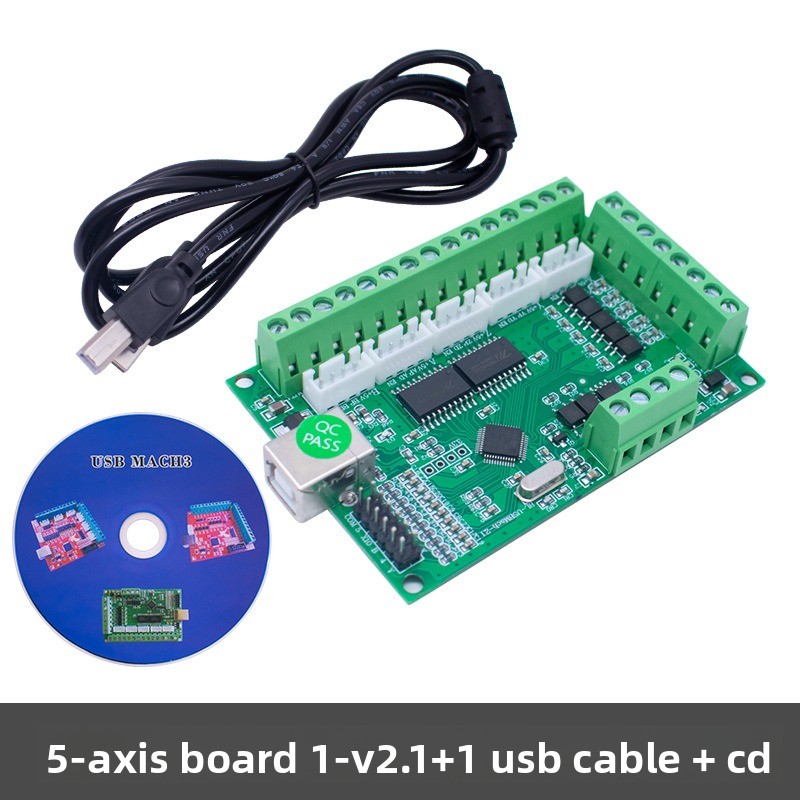 1 шт. плата драйвера двигателя – обзор и цена 5 Axis Cnc Breakout Board Interface Mach3
