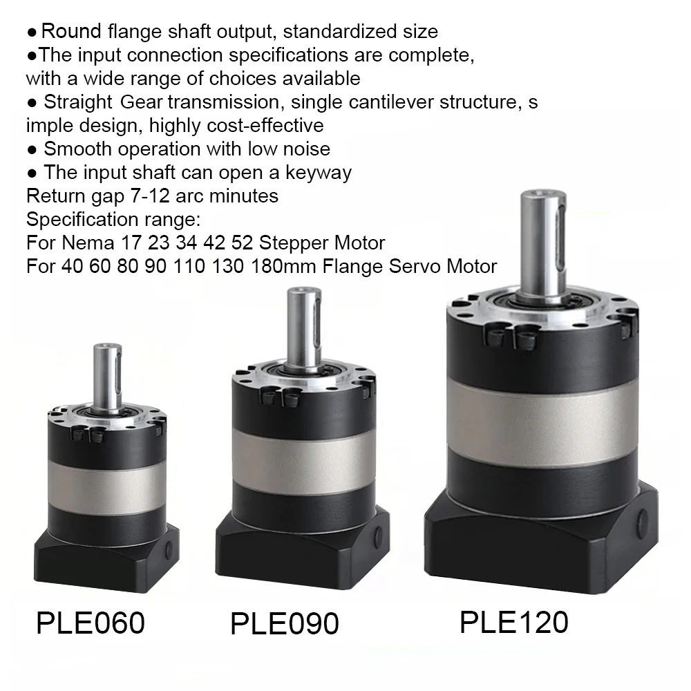 Планетарный редуктор для шагов – обзор и цена Planetary Gearbox Reducer Nema 23 34