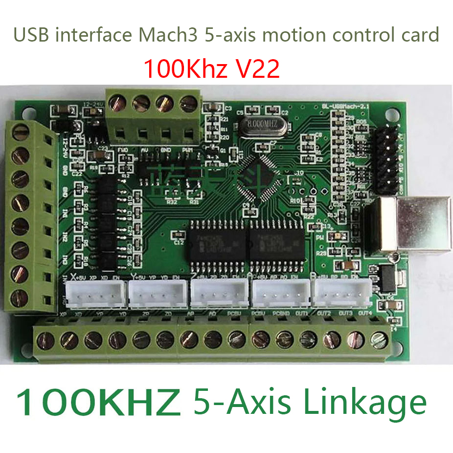 Интерфейсная плата Mach3, 5-ос – обзор и цена 5 Axis Cnc Breakout Board Interface Mach3