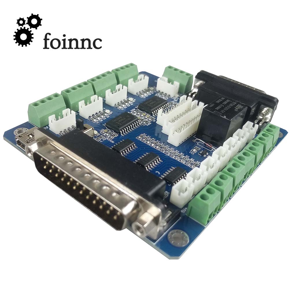 Mach3 5 оси ЧПУ коммутационная – обзор и цена 5 Axis Cnc Breakout Board Interface Mach3
