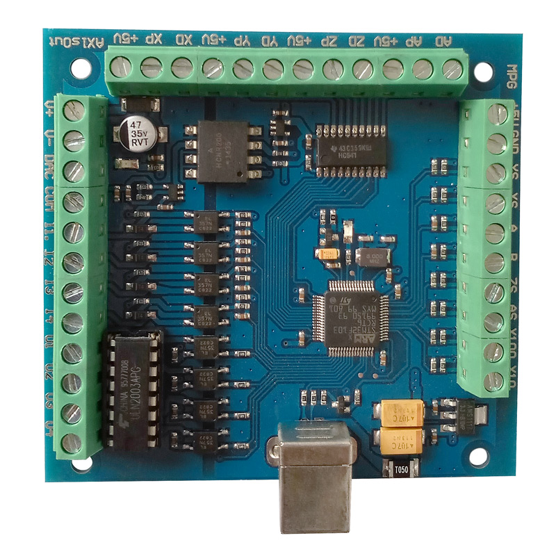 Плата управления ЧПУ USB MACH3 – обзор и цена Mach3 Usb Cnc Controller 4 Axis 100Khz