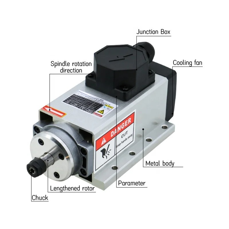Шпиндель для фрезерного станка – обзор и цена Er20 Collet Chuck Spindle Motor 220V