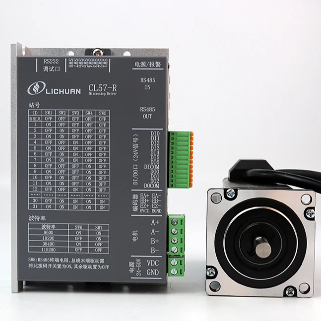 Шаговый двигатель LICHUAN RS48 – обзор и цена Nema 23 Closed Loop Stepper Motor Driver Kit