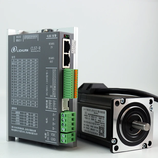 Шаговый двигатель LICHUAN RS48 – обзор и цена Nema 23 Closed Loop Stepper Motor Driver Kit
