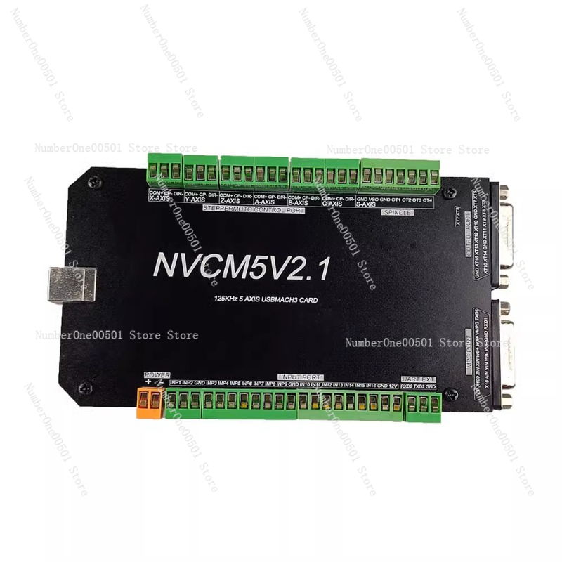 Контроллер ЧПУ V2.1 3/4/5/6-ос – обзор и цена 5 Axis Cnc Breakout Board Interface Mach3