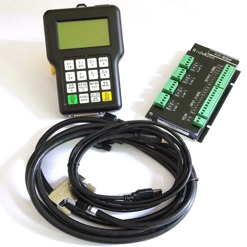 QDHWOEL RichAuto DSP A11 – кон – обзор и цена Richauto A11 Dsp Controller 3 Axis