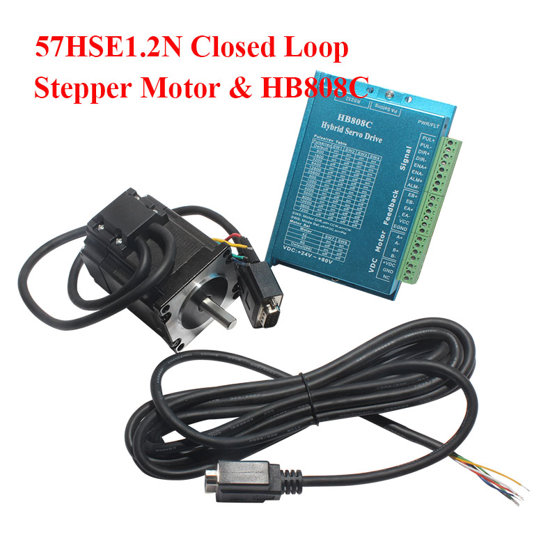 Шаговый двигатель с замкнутым  – обзор и цена Nema 23 Closed Loop Stepper Motor Driver Kit