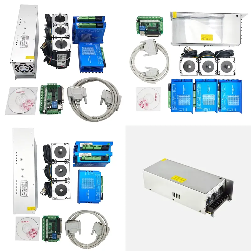 3-осевой сервопривод Nema23 с  – обзор и цена Nema 23 Closed Loop Stepper Motor Driver Kit