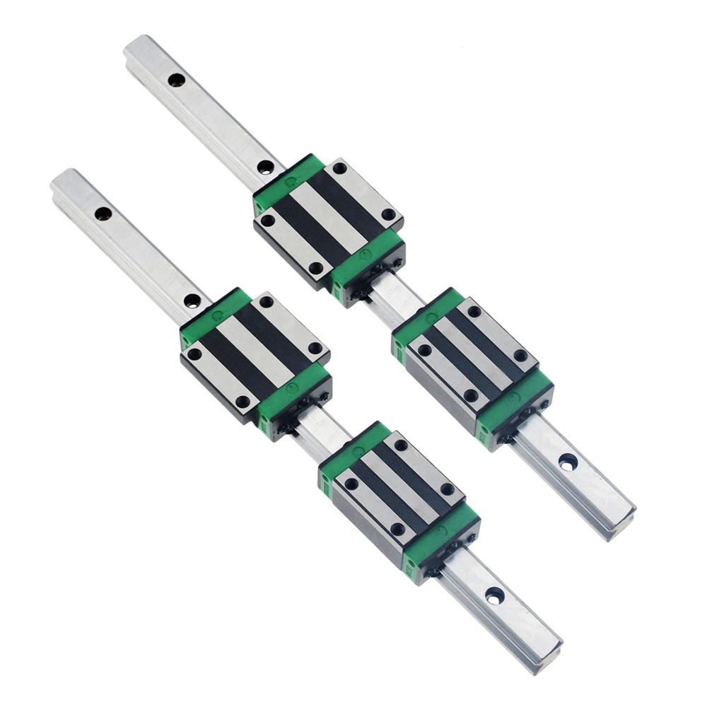 6-компонентный комплект для ЧП – обзор и цена Hgr20 Linear Guide Rail Ballscrew Set