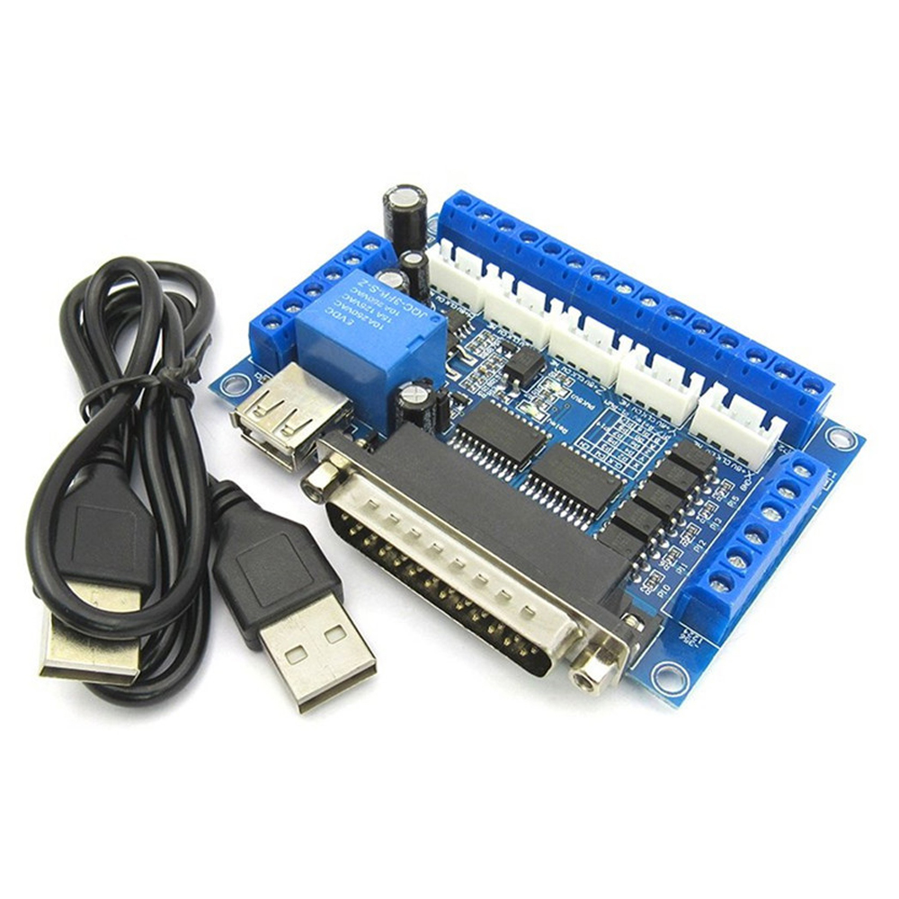 5-осевой адаптер интерфейса с  – обзор и цена 5 Axis Cnc Breakout Board Interface Mach3