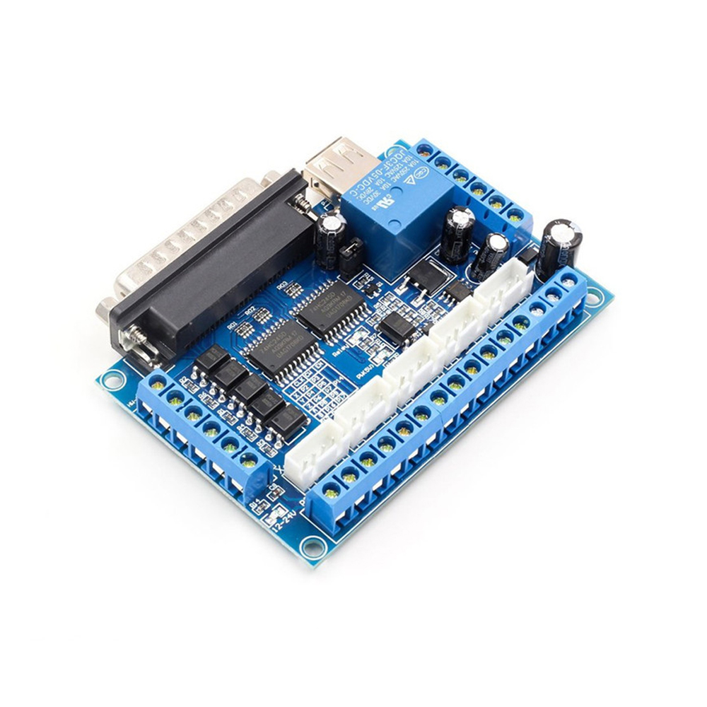 5-осевой адаптер интерфейса с  – обзор и цена 5 Axis Cnc Breakout Board Interface Mach3