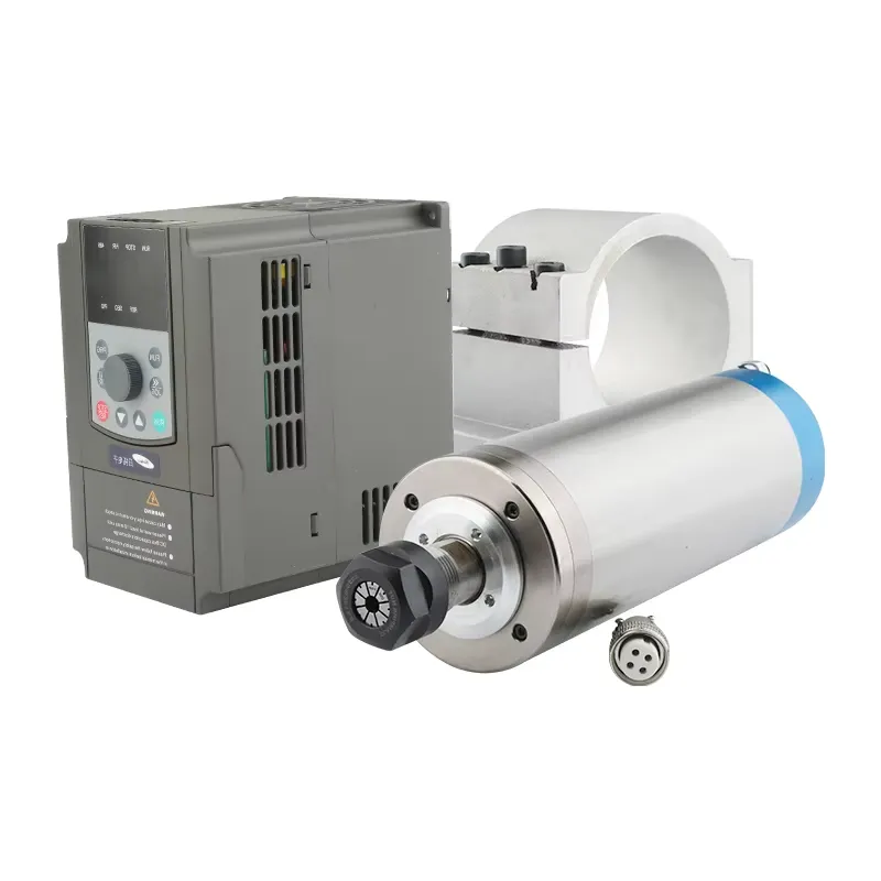 2026 Китайская фабрика: Компле – обзор и цена 2.2Kw Water Cooled Spindle Kit Vfd