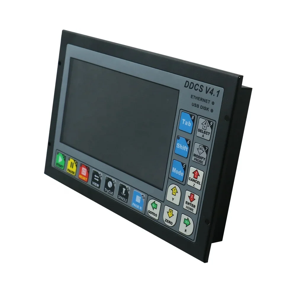 Новейший контроллер ЧПУ HLTNC  – обзор и цена Ddcs V4.1 4 Axis Cnc Offline Controller