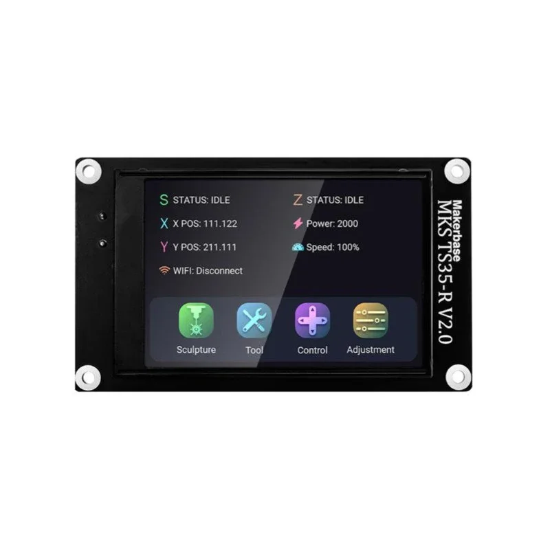 Контроллер MKS DLC32 V2 GRBL с – обзор и цена Grbl 32 Bit Control Board Offline Display