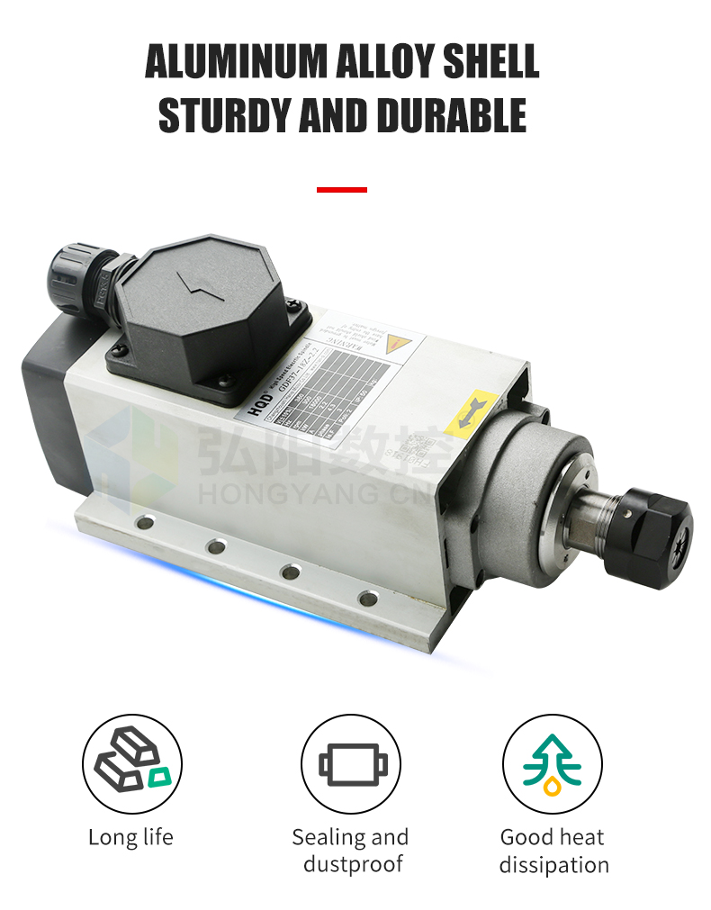 2.2 кВт шпиндель с водяным охл – обзор и цена 2.2Kw Water Cooled Spindle Kit Vfd