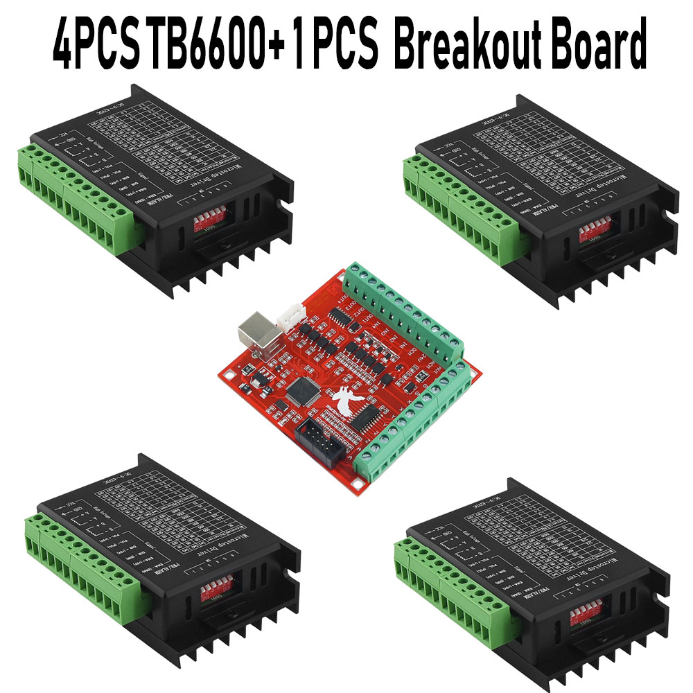 Драйвер TB6600 для шагового дв – обзор и цена Mach3 Usb Cnc Controller 4 Axis 100Khz