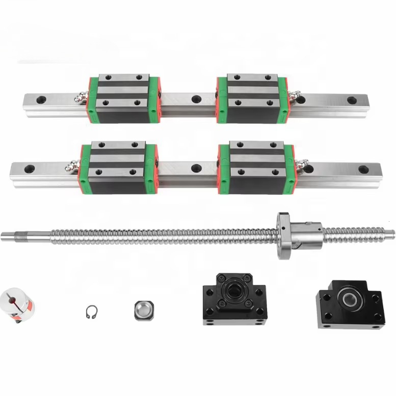 Комплект линейных направляющих – обзор и цена Hgr20 Linear Guide Rail Ballscrew Set