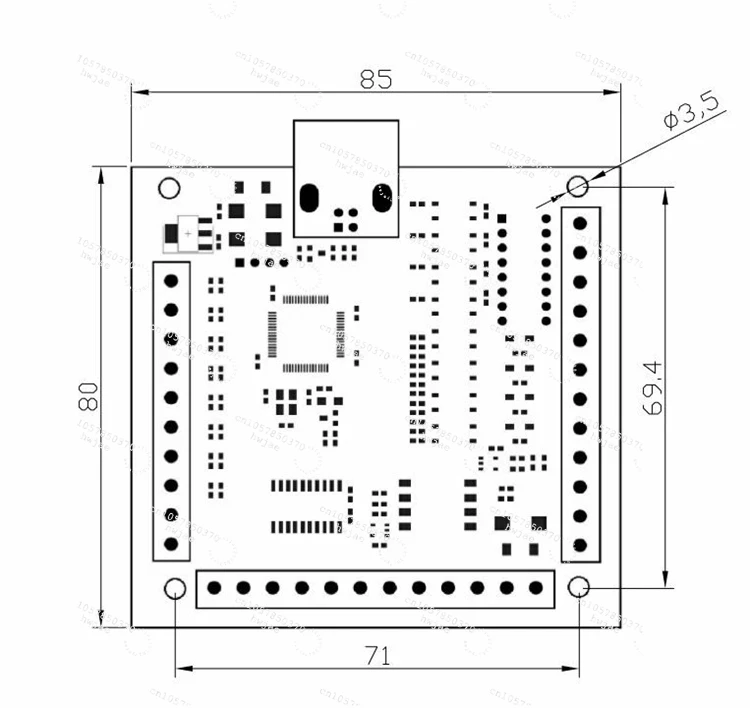 Контроллер ЧПУ MACH3 4-осевой  – обзор и цена Mach3 Usb Cnc Controller 4 Axis 100Khz