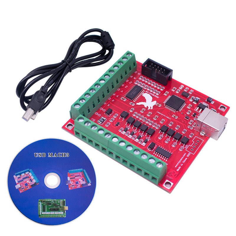 Коммутационная плата с ЧПУ USB – обзор и цена Mach3 Usb Cnc Controller 4 Axis 100Khz