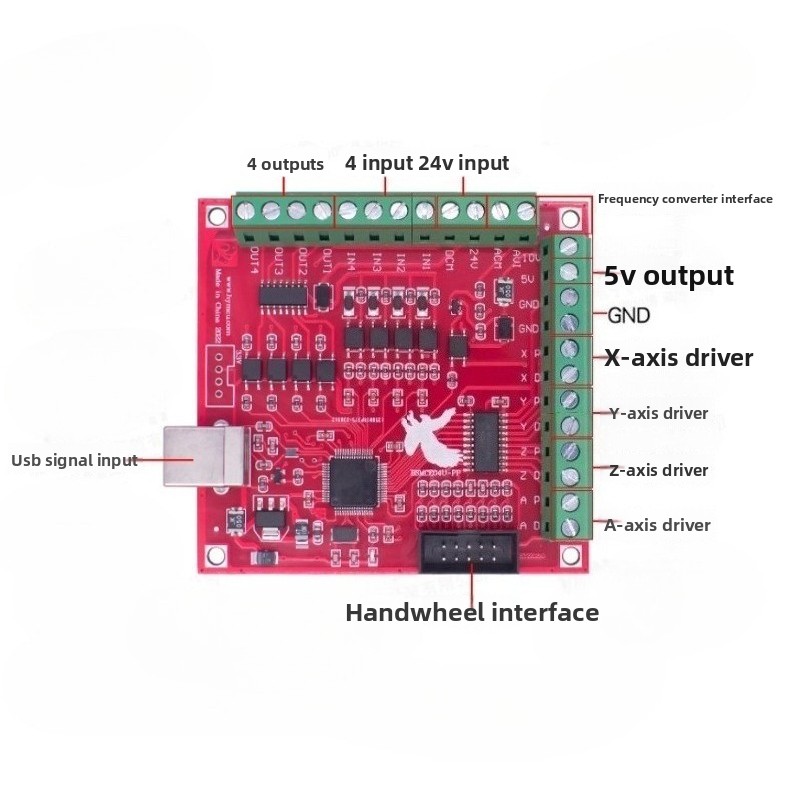 Коммутационная плата с ЧПУ USB – обзор и цена Mach3 Usb Cnc Controller 4 Axis 100Khz