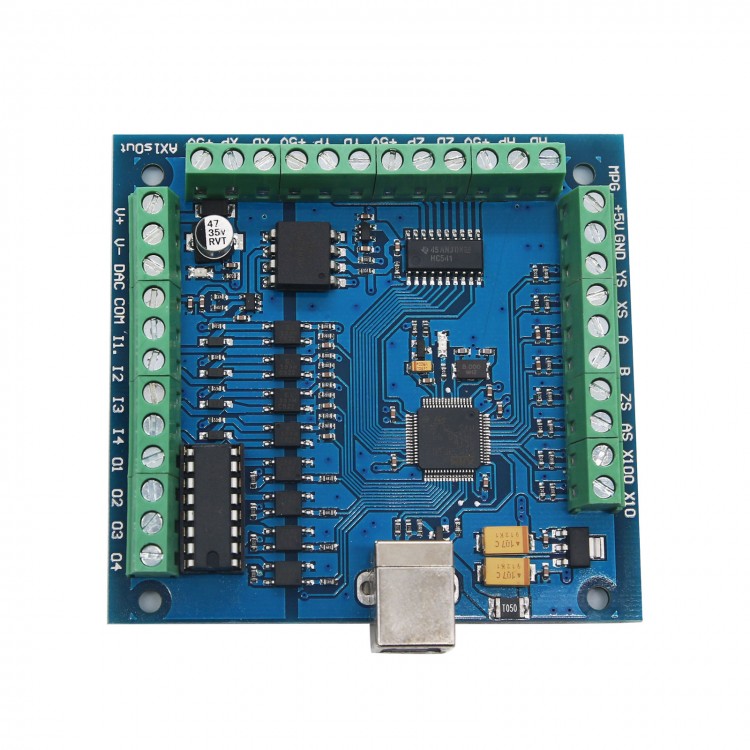 Контроллерная плата MACH3 с 4- – обзор и цена Mach3 Usb Cnc Controller 4 Axis 100Khz